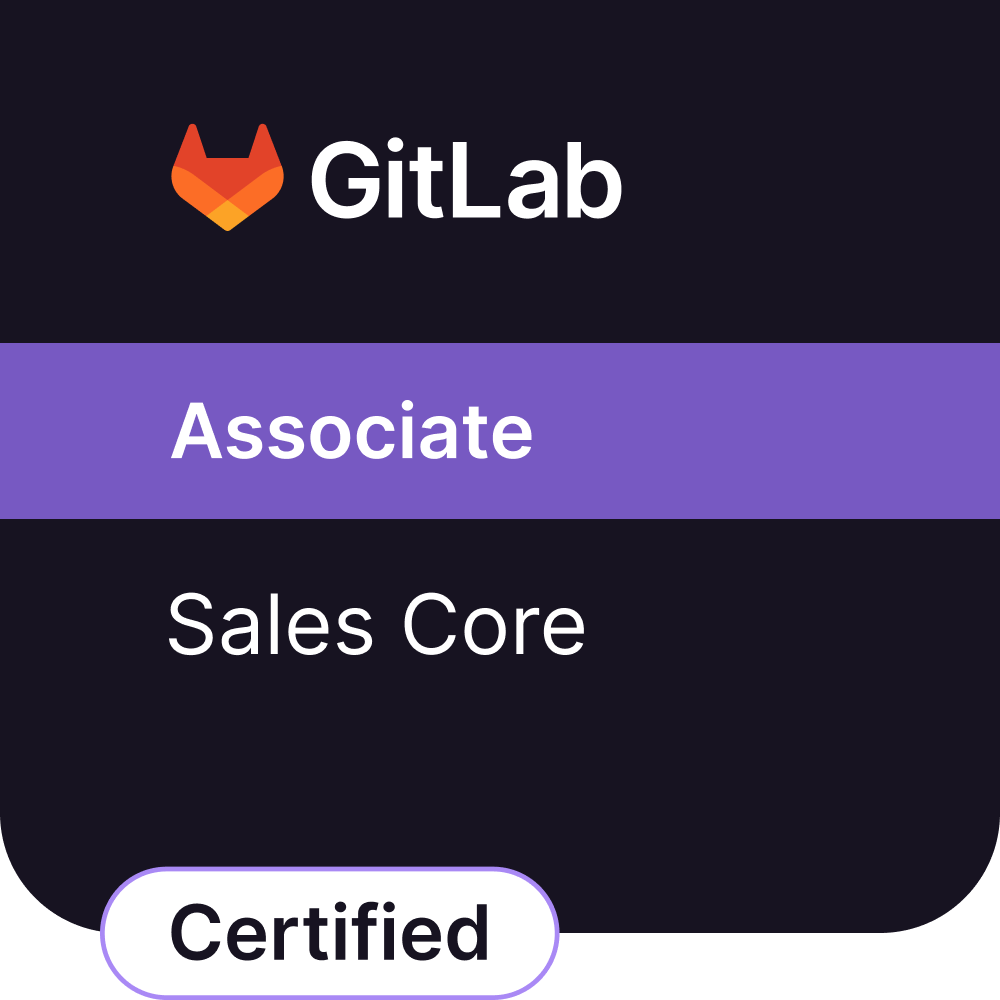 GitLab Sales Core Verified Associate
