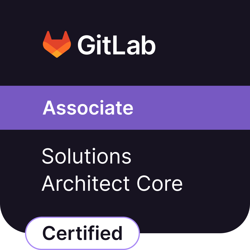 GitLab Solutions Architect Core Verified Associate