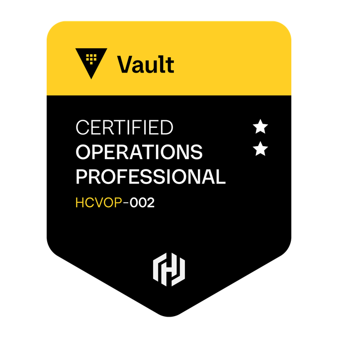 HashiCorp Certified: Vault Operations Professional